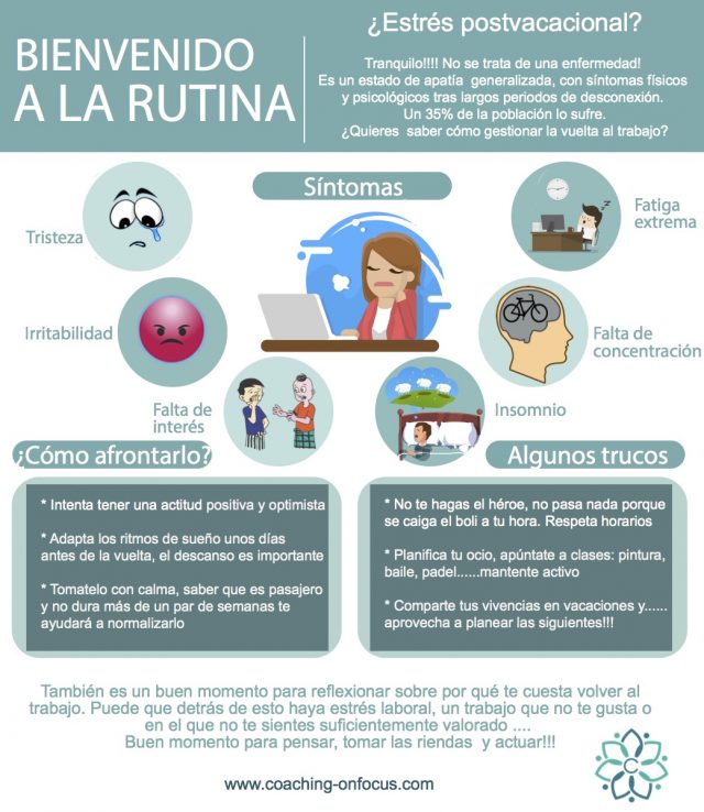 Seis consejos para afrontar la vuelta al trabajo - Coaching On Focus